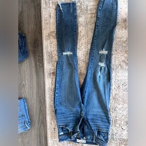 Abercrombie Super Skinny Ankle High Rise Jean